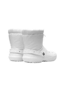 Classic Lined Neo Puff Women's Mid-Calf Boots White 206630143 - White - View 3