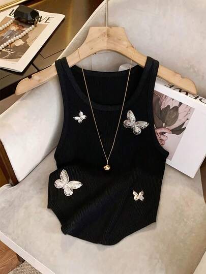 GlowEve New Arrival European And American Fashion Mixed Color Knitted Sweater Top