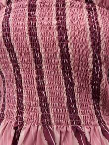 Nöista SMOCK TOP AND LONG SKIRT SET - Pink - View 9