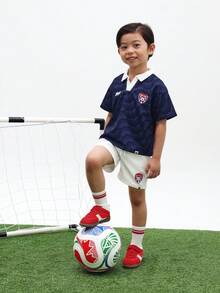 SUMWON 男童马球套装 - 藍色 - 查看 7