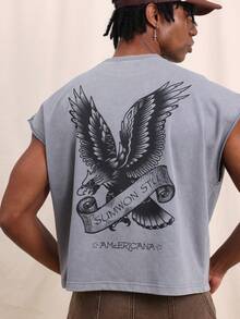 SUMWON Men Tank Tops - Light Grey - View 6