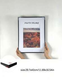 1 khung ảnh nhôm mỏng màu vàng đen hiện đại, kích thước 30x40cm, 21x30cm, 15x20cm, thích hợp trang trí nội thất phòng khách nhà cửa. - Nhiều màu - Xem 13