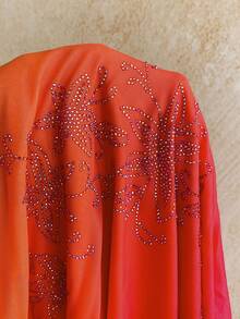 Soleia Đầm ngắn không tay cổ xếp ly ombre dành cho nữ, trang phục đi nghỉ mát thời trang. - Nhiều màu - Xem 7