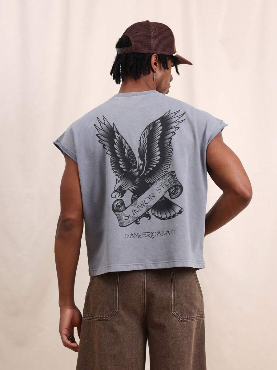 SUMWON Men Tank Tops - Light Grey - View 1