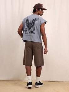 SUMWON Men Tank Tops - Light Grey - View 4