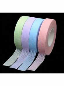 4片装，专业睫毛嫁接胶带，采用无纺布材质，多功能自粘胶带，适用于女士睫毛嫁接。 - 彩色 - 查看 9