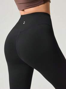 OutZeal 女士运动黑色紧身裤 徒步露营二合一内置内裤 速干收腹运动裤 - 黑色 - 查看 10