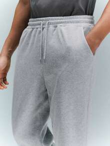 Driftmere 男士抽绳腰运动裤 - 淺灰色 - 查看 7
