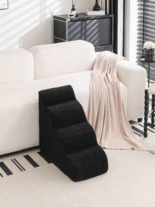 Escaleras para mascotas, escalones de escalera para perros, escaleras para cama de perro grande/mediano/pequeño, escalera antideslizante, escaleras de escalada para cama de gato - Negro - Ver 10