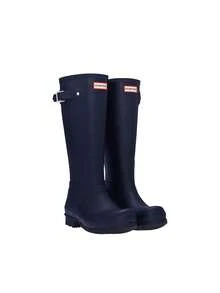 Hunter Original Men's Tall Wellies Navy MFT9000RMANVY - Black BLK - View 2