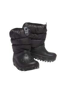 Crocs CLASSIC NEO PUFF BOOT Kids' Waterproof Padded Comfortable Outdoor Daily Weekend Black 207684-001 - Black - View 2