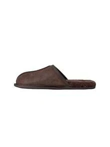 UGG شبشب رجالي من الجلد المخدوش باللون البني 1171294DDC - مسحوق الكاكاو - مشاهدة 5