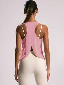 Musera Sport Women Sports Tees & Tanks - Baby Pink - View 3