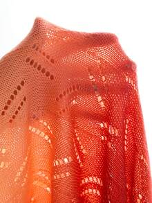 Femesol Vestido de tirantes básico y minimalista con efecto degradado para verano, vacaciones, playa y fiestas - Multicolor - Ver 9