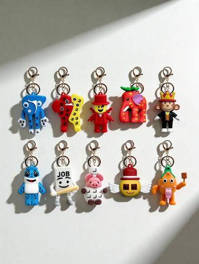 POKOJA LAND 1 Pack-Steal A Brainrot Keychain Steal A Brainrot Game Toy Strange And Interesting Character Modeling, Collectible Brain Rot Gift For Fans Christmas Gift Spring To Summer