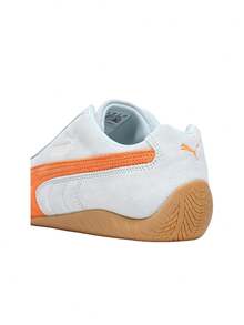 Puma Speedcat OG Women's Sneaker Sea Glass Orange Glo 398846 - Light Blue and Orange - View 5