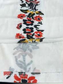 Franclia Women's Elegant Round Neck Printed T-Shirt, Versatile Spring/Summer Top - Multicolor - View 5