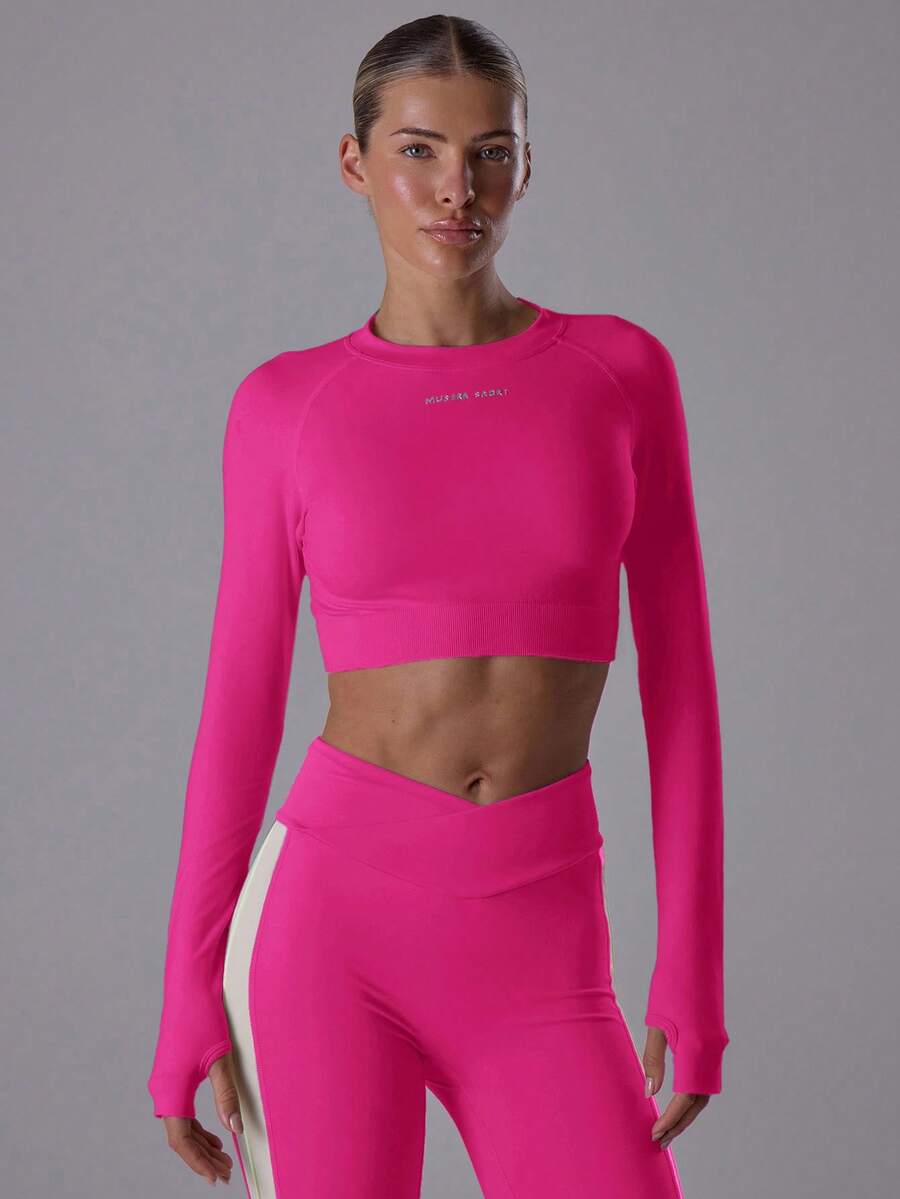 Musera Sport Women Sports Tees & Tanks - Hot Pink - View 1