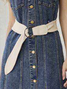 MOTF PREMIUM NEW SUEDE BELT - Beige - View 4