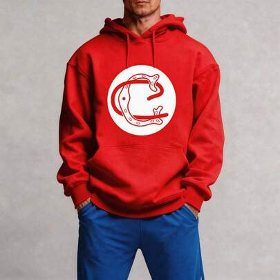 Conjunto de sudadera con capucha y pants, 2 piezas, escudo, retro, Guadalajara, chiva s, rebaño sagrado. Regular fit, hombre, mujer, con bolsas, cómodo, ligero, casual, elástico ligero, deportivo, para uso diario, para día y noche, fines de semana., Estilo relajado, urbano, Street, vacaciones, básico, primavera, verano, otoño, invierno. a la moda. Mezcla de poliéster, elastano.