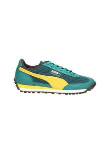Puma Easy Rider Women's Casual Athletic Shoes Green Yellow 403176 - Green and Yellow - View 1