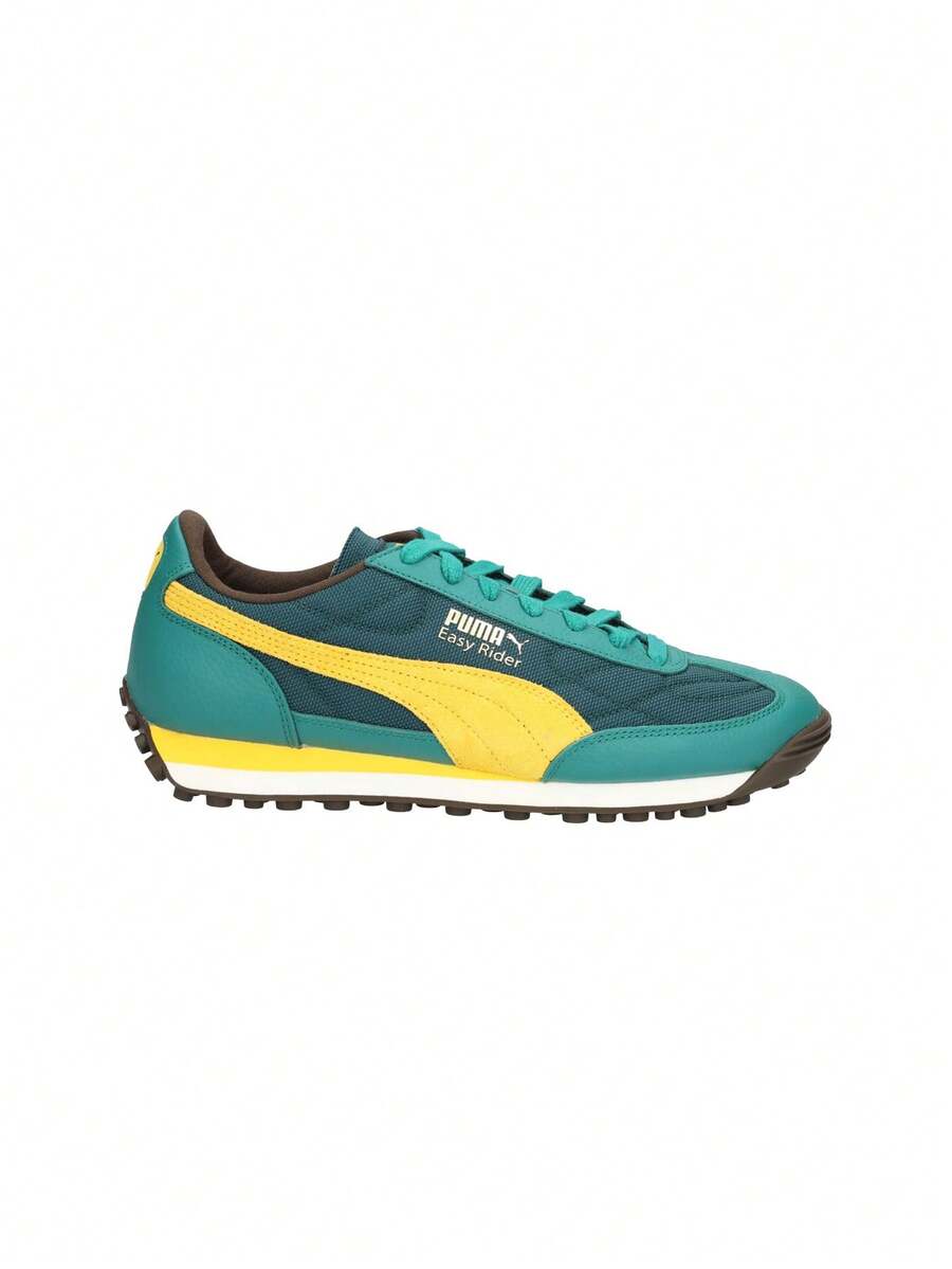 Puma Easy Rider Women's Casual Athletic Shoes Green Yellow 403176 - Green and Yellow - View 1