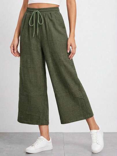 Pants de Mujer Cómodos y Suaves – Ajuste Perfecto, Ideales para Uso Diario 3/4