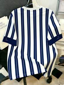 Manfinity Joysei Duck Pattern Print Design On Abdominal Muscles, Men's Fashionable Summer Casual Sportswear, Men's Top - Multicolor - View 2