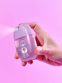 SHEIN X Care Bears 50毫升/1.8盎司可爱卡通熊糖果色塑料空分装瓶，按压式喷雾瓶，便携式可灌装喷雾瓶，可灌装清洁液、驱蚊液、护肤水等液体，可重复使用灌装瓶，礼品，适合日常使用，旅行必备，喷雾细腻，防漏，容器，浴室 - 彩色 - 查看 2