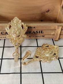Cirelle 2 Móc Treo Phong Cách Châu Âu Cổ Điển Dùng Cho Rèm Cửa Phòng Tắm, Cửa Ra Vào, Cửa Sổ, Móc Treo Áo Khoác, Móc Treo Áo Khoác, Trang Trí Nhà Cửa, Móc Treo Tường Phong Cách Retro, Ý Tưởng Quà Tặng Tân Gia - Nhiều màu - Xem 12