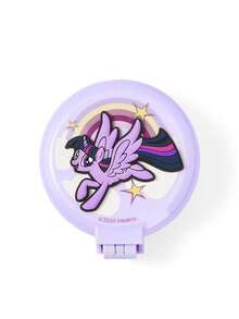 My Little Pony X SHEIN 带镜子的折叠梳，可折叠便携口袋梳，可爱卡通暮光闪闪紫色独角兽旅行发梳，方便收纳，美发工具，旅行必备美发产品，返校季，旅行度假必备，美发配件 - 紫色 - 查看 7