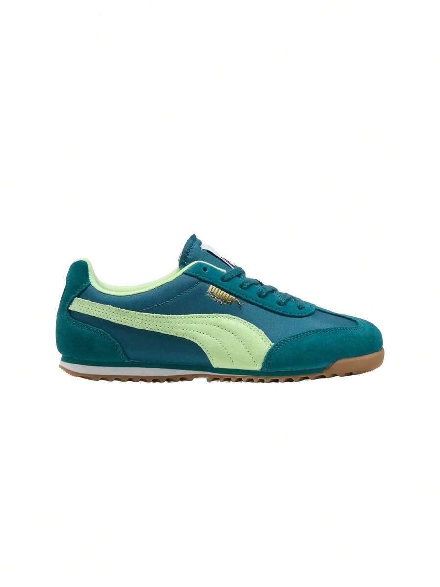 Arizona Nylon Women's Casual Athletic Shoes Cold Green-Fizzy Lime-PUMA Gold 398682 - Green and Lime - Visualizzare 1