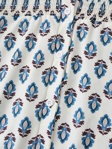 Trelyra Fashionable New Printed Casual Versatile Shirt - Multicolor - View 7