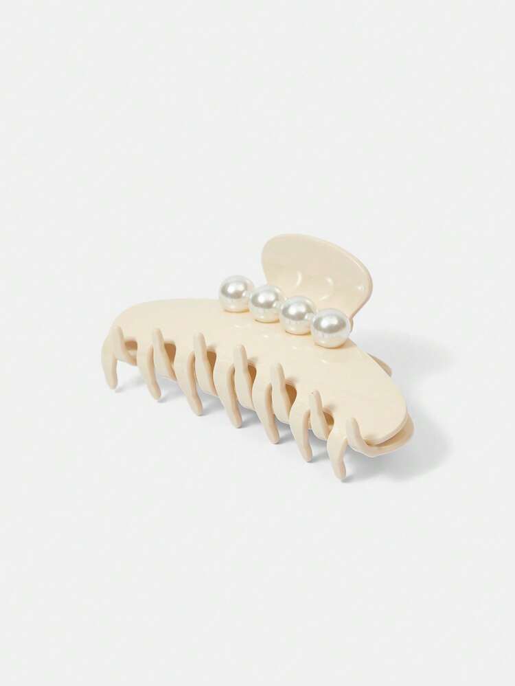 ACETATE PEARL HAIR GRAB