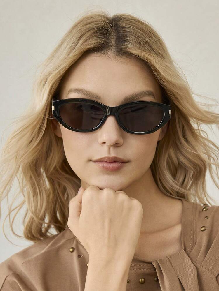 WOOD GRAIN FRAMED FASHION GLASSES