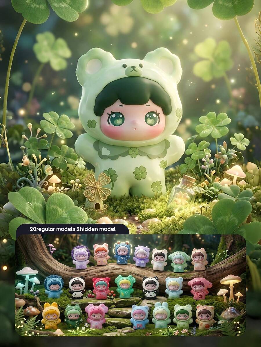 盲盒（非毛绒填充）盲盒桌面摆件是玩具爱好者和收藏家的必备之选。它既是一件能传达深刻复杂情感的艺术品，也是馈赠家人或朋友的绝佳家居装饰礼品。