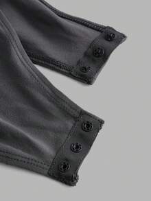 SHEIN EZwear 4件套女士彩色圆领短袖连体衣，适合夏季穿着 - 彩色 - 查看 3