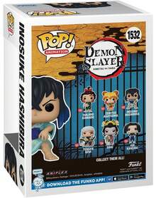 Funko 乙烯基人偶动画收藏模型 #1532，身着夏日装束、蓝黑色头发的凶猛武术家角色，造型独特的超大头部展示人偶，适合摆放在书架或桌面上，是理想的礼物之选。 - 彩色 - 查看 5