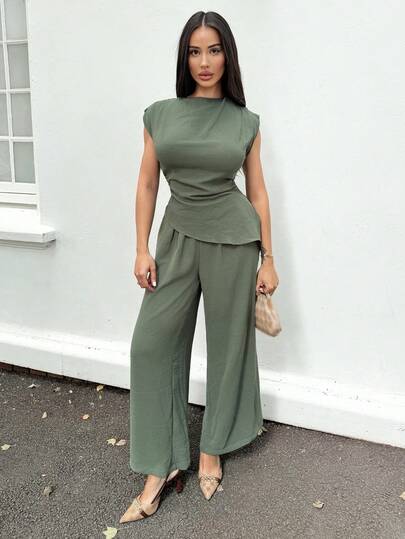 Shopreo 女士日常两件套服装