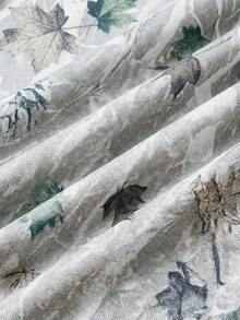 SHEIN Tween Girls' Knit Camouflage Print Drawstring Waist Casual Shorts - Multicolor - View 4