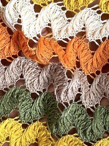 Swim Vcay Women's Spring/Summer Jacquard Fabric Halter Neck Braided Rope Metal Pendant Bikini Set - Multicolor - View 7