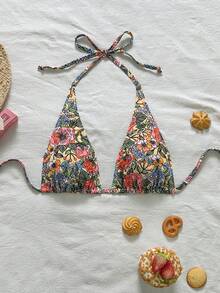 Swim Vcay Áo bikini nữ in chấm bi, kiểu dáng thường ngày, thích hợp cho kỳ nghỉ. - Nhiều màu - Xem 2