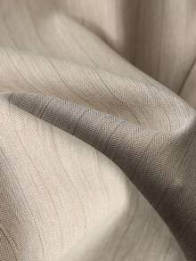 Franclia Fashionable Elegant Versatile Striped Sleeveless Women's Spring/Summer Blazer - Khaki - View 4