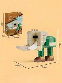 POKOJA LAND Italian Brainrot Toy Building Blocks For Adults,Tralalero Tralala Shark Action Figures,Weird Stuff Collectible,Creative Toys And Games,Tung Tung Tung Sahur Anime Gift Set Spring To Summer - Multicolor - View 13