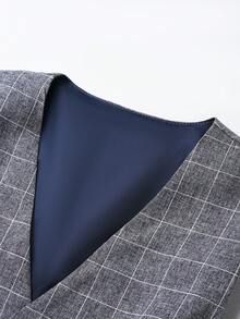 Manfinity Mode Men Suits - Grey - View 6