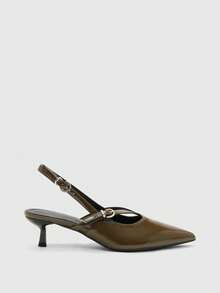 CUCCOO BIZCHIC Women Pumps - Olive Green - View 2