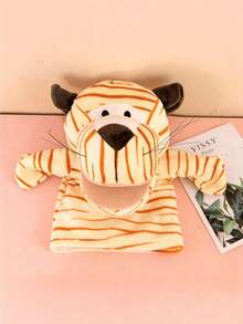 1 Pack Small Animal Hand Puppet With Movable Mouth Great For Storytelling, Teaching, Preschool, Role-Playing-Durable, Vibrant, Educational Puppets Suitable As A Holiday Birthday Gift Spring To Summer - Multicolor - View 11