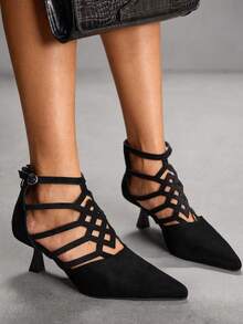 CUCCOO SZL Women Pumps - Black - View 7