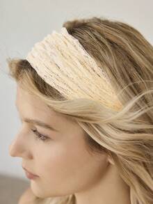 MOTF PREMIUM Pañuelo para la cabeza BEIGE - Beis - Ver 2