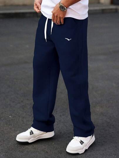 Manfinity CasualCool Men's Solid Color Casual Sweatpants